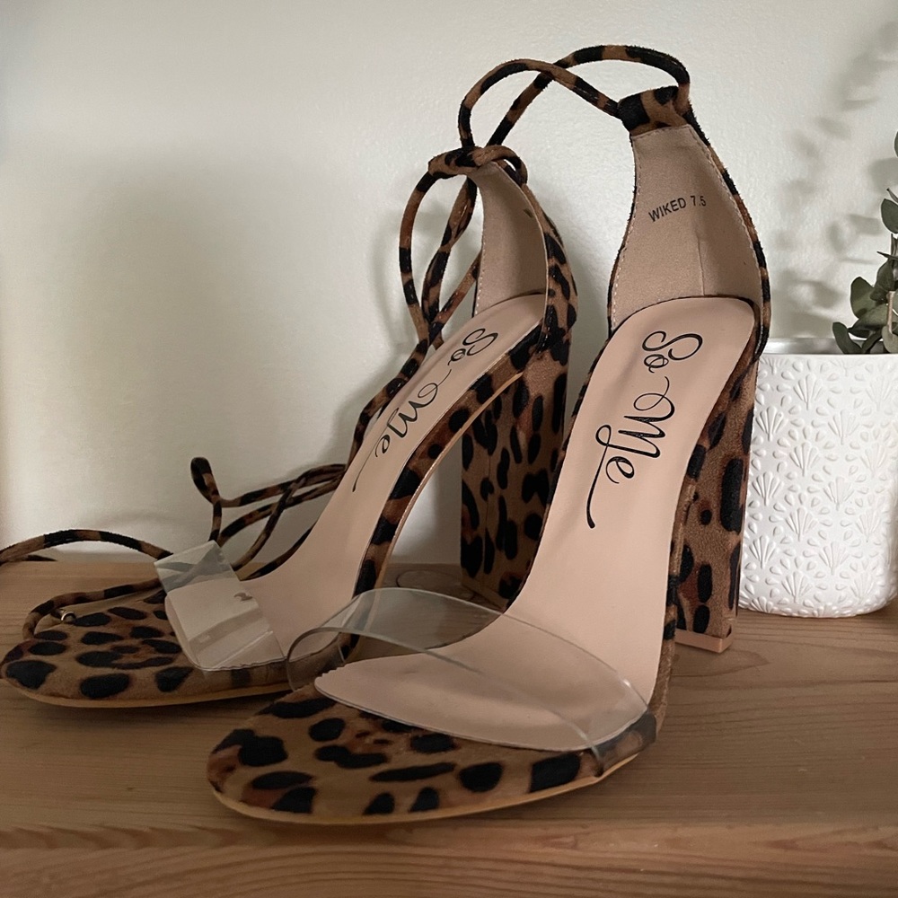 Fashion Nova Leopard Heels
